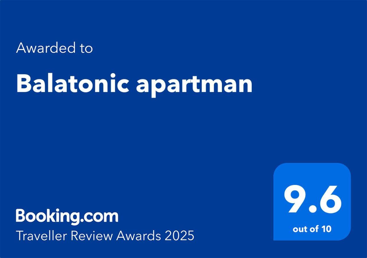 Balatonic Apartman 자르마디 외부 사진